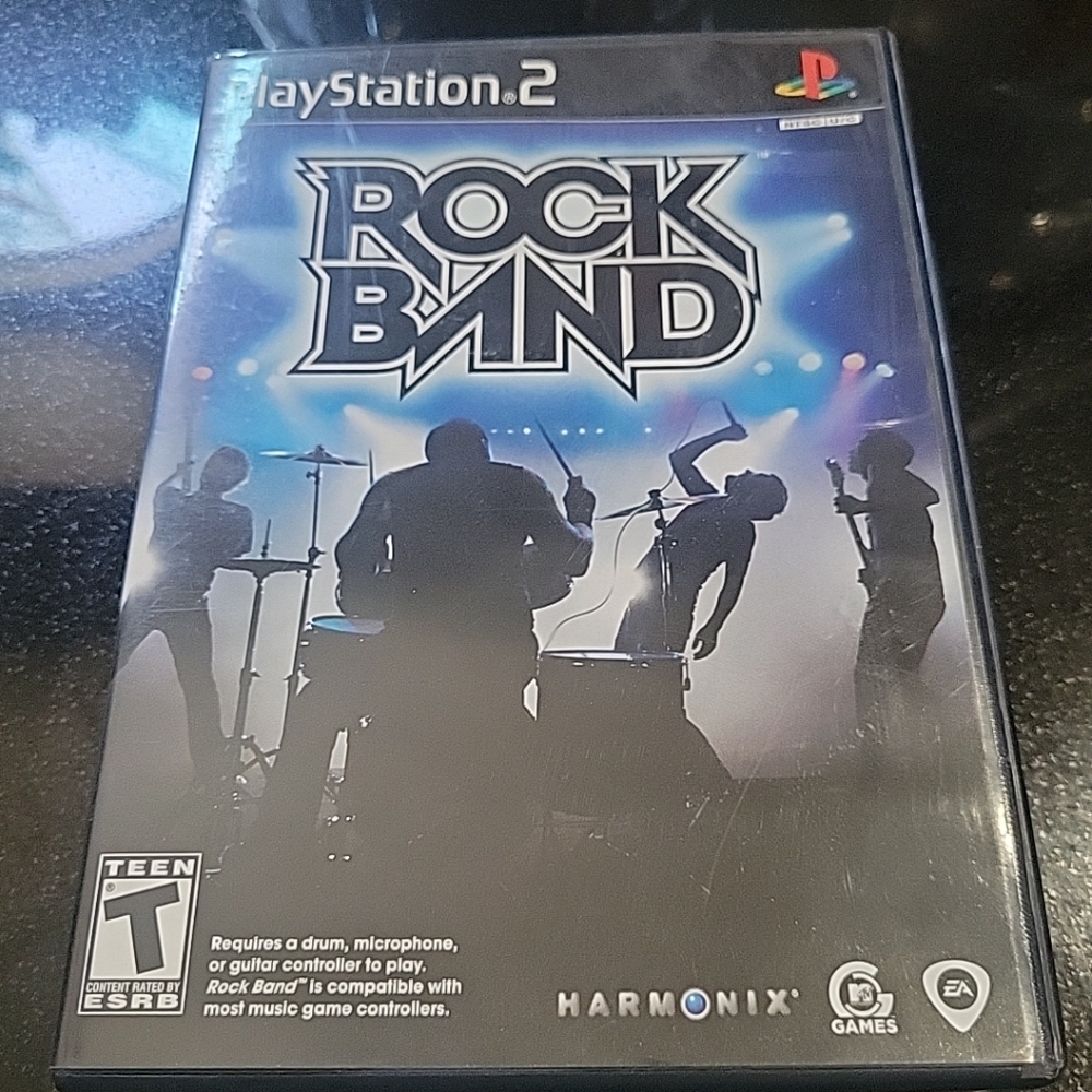 Lot Of 3 PS2 Rock Band And Track Pack V1 Guitar Hero III Ledgends Of Rock